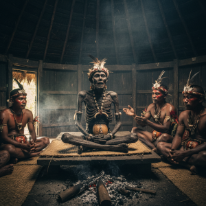 Mummified Chief — Visiting the 250-Year-Old Dani Ancestor